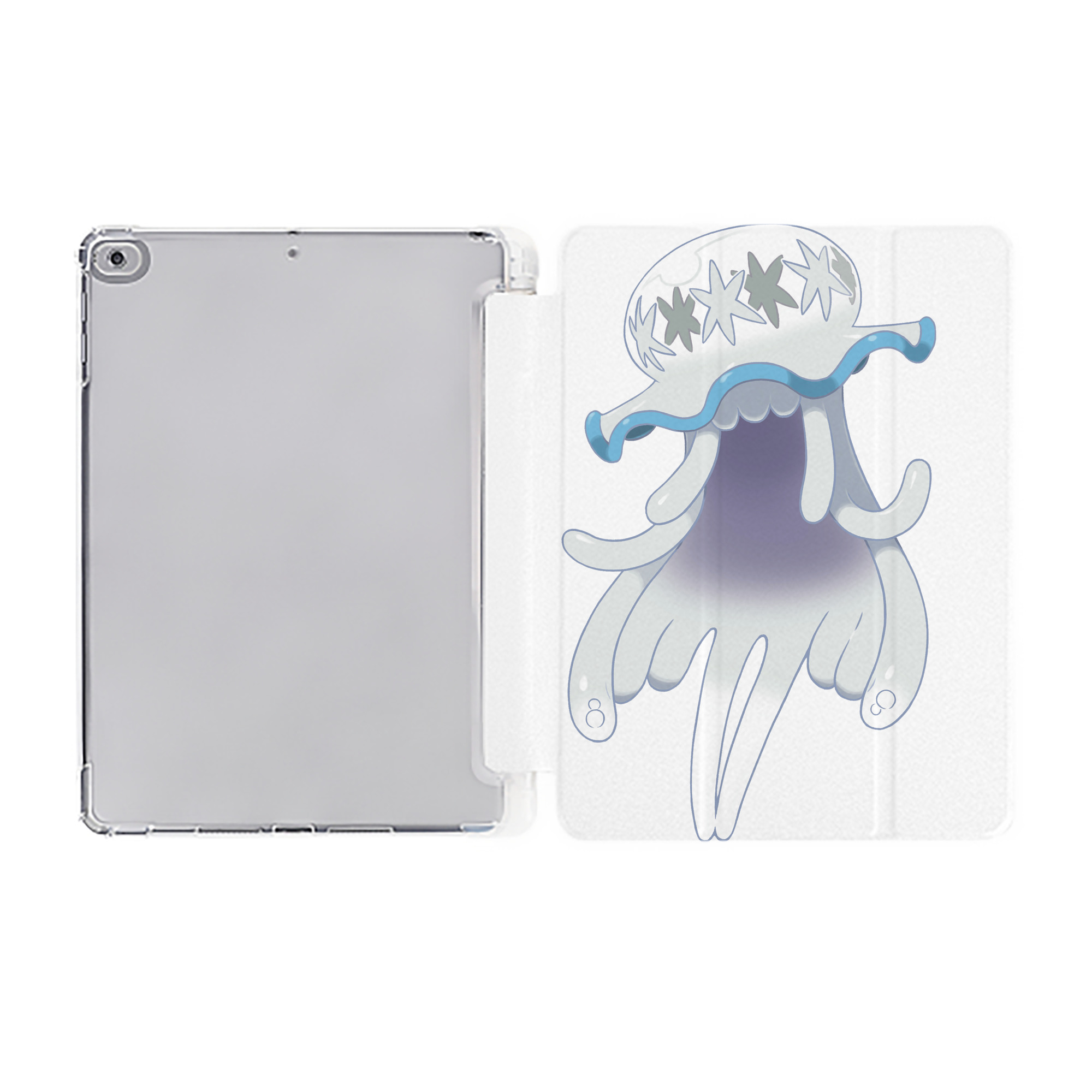 （画像用） ポケットモンスター Pokémon IPad ケース ペン収納付き 三つ折りスタンド PUレザー×シリコン 対応機種9.5/10.5/10.9インチ